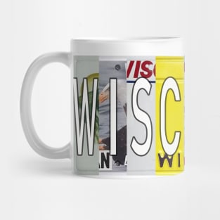 Wisconsin License Plates Mug